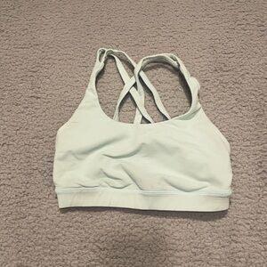 Lululemon Energy Bra size 4 color mint green